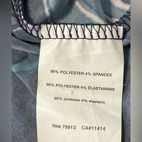 Pea in the pod Maternity Women’s size Medium Navy/ Floral Shift dress🤰3/4 sleeve - Picture 8 of 9